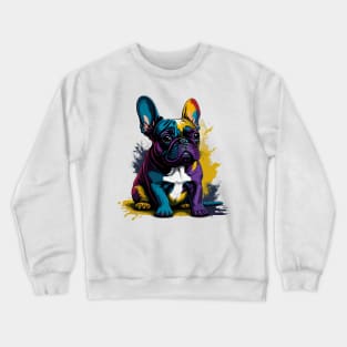 Frenchie Portrait Crewneck Sweatshirt